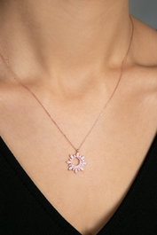 Heliophilia Silver Collar de Plata de Ley 925 Multicolor
